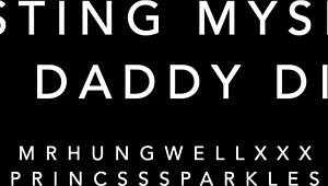 Chloe Sparkles Messily Riding Daddy's Big Black Cock