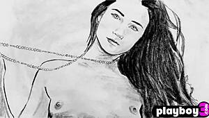 Hey, Alexandra Belle, why pose naked showing off that sexy petite ass and tits?