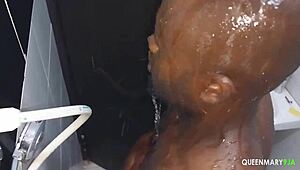 After cold BATH, man FUCKED me till I SQUIRT everywhere