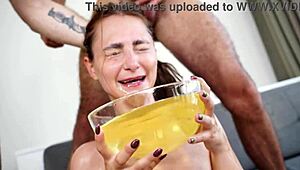 princess lili, taking 5 big cocks in ass gangbang