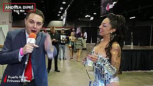 Andrea diprè presents puerto rican princess zuma in a special performance