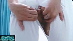 my classmates jeans burst before my eyes, her big ass riding me.