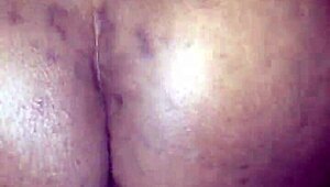 Ebony Teen Gets First Creampie In Cowgirl Ride