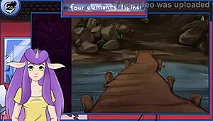 Training the four elements in Avatar world part 32