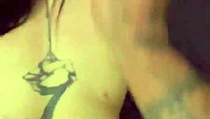 Lilith bends over like a slut with belt for rough deepthroat 😈