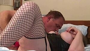 Rockin Metal Grannys Sticks & Dick Cum!