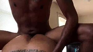 Backshot my redbone ebony milf