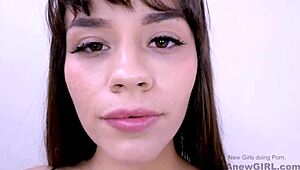 Amateur Slut Gets Fucked And Swallows Cum At Photoshoot!