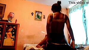 Mexican Teen Rides Monster Cock in Hidden Amateur Video