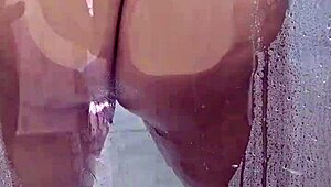 Latina Mature Woman Squirts In Bathroom