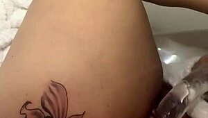 Ariel Love Enjoys Creamy Pussy Play In Bathroom