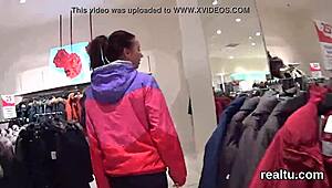 stellar czech teen gets seduced in the shop and pounded in pov