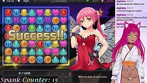 Hey, ready for Vtuber HuniePop and Chill Part 2 with epic spanking?