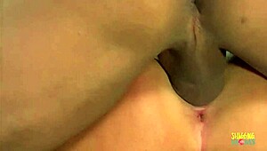 Kelly flaunts cock sucking talent before deep pounding in her hole