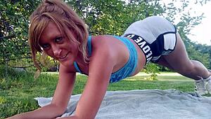 Sri Lankan fitness angel Kayla Kandy's workout routine