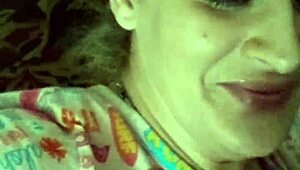 Blonde Receives Facial Treatment