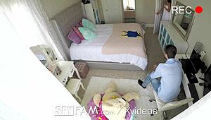 Spyfam March Madness Features Ariana Marie Fucking Her Step Brother with Blowjob and Hardcore Sex