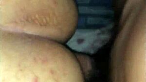 Amazing teen with big tits gets rough fuck, dripping tight pussy in close-up.