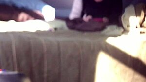 Hidden Dildo Masturbation Leads To Intense Orgasm