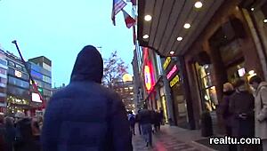 stellar czech teen gets seduced in the shop and pounded in pov