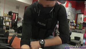 Gay Cop Fucking Naked Male Robbery Suspect