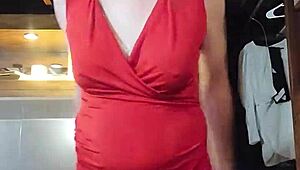 Cum Play Dressup with Me in Sexy Transsexual Amateur Scene 3