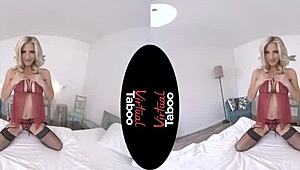 virtual taboo session with nathaly brings intense orgasm