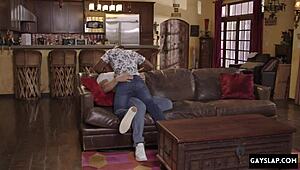 Hot BBC Black Gay Sex Session