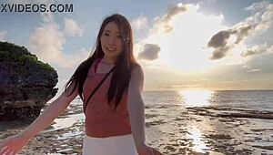 Miyako Island Heart Rock Visit