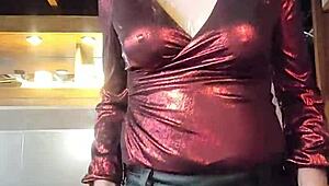 Cum Play Dressup with Me in Sexy Transsexual Amateur Scene 3