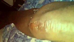 Rainxxx tells Kandii, 'Your blowjob on my big cock is amazing.'