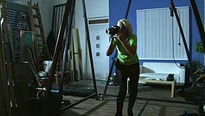 European amateur gets tied up and orally pleased in rough domination