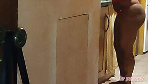 Aunt feels exposed as nephew films her in thong, risking everything to share the sexy video