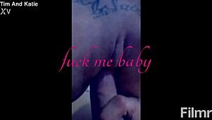 amateurs tease his cock with small tits and lingerie