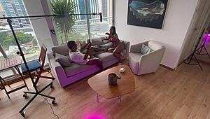 Behind the Scenes Step Daughter Takes Anal from Stepdad