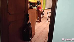 Aunt feels exposed as nephew films her in thong, risking everything to share the sexy video