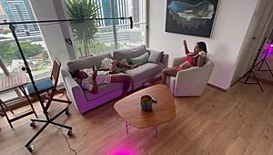 Behind the Scenes Step Daughter Takes Anal from Stepdad