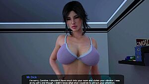 Ever thought a sneaky night in a stepsister's room could get this wild with 3D milf action?
