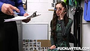 tiana's small tits and big ass in pov blowjob with tommy gunn, out of this world