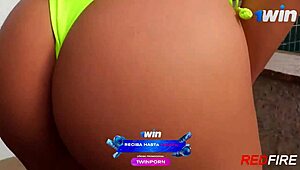 Melissa Pitanga rides big cock in anal