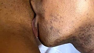 Cute brunette gets pussy eaten and fucked in POV couple scene 😍