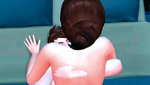 sims 4 couple explores intimate moments in episode 1