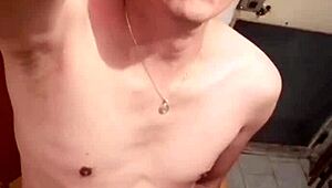 Mexican Chacal Masturbates Big Monster Cock