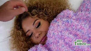 bribing my petite stepsis after catching her in the shower