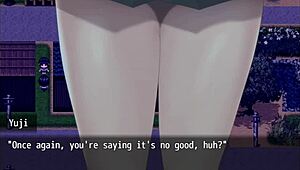 Šťava na dievčenské štíty na verejnosti - Nymfomanka dedina časť 3