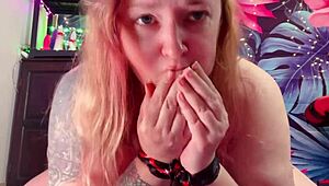 bound and blown, she rode hard in a kinky, curvy milf adventure.