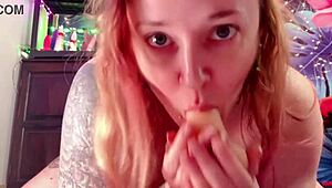 bound and blown, she rode hard in a kinky, curvy milf adventure.