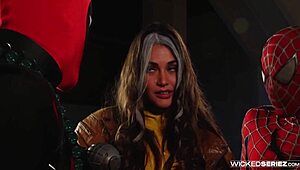 wolverine xxx parody scene 4 allie haze gets bent over