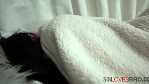 Cheating on Girlfriend While She Naps With Stepsis