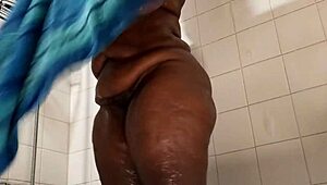 Angle 2 Captures That Big Black Booty Shaking with Moroccan Flair. Arab Ass in Full View!